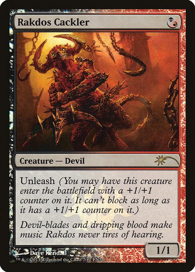 Rakdos Cackler [FNM Promos] 7