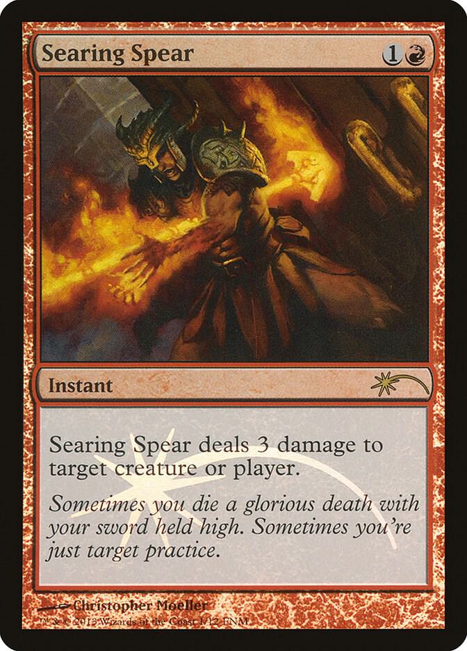 Searing Spear [FNM Promos] 1