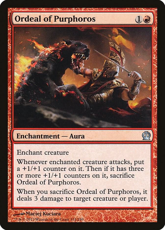 Ordeal of Purphoros [Theros] 131
