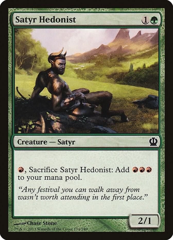 Satyr Hedonist [Theros] 174