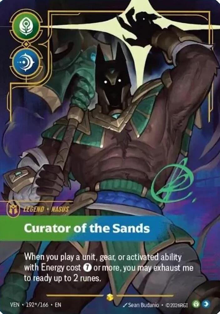 Nasus, Curator of the Sands (Signature) [Vendetta] 192*/166