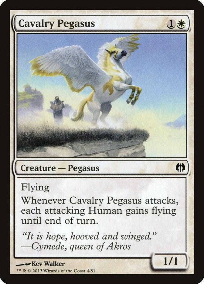 Cavalry Pegasus [Duel Decks: Heroes vs. Monsters] 4