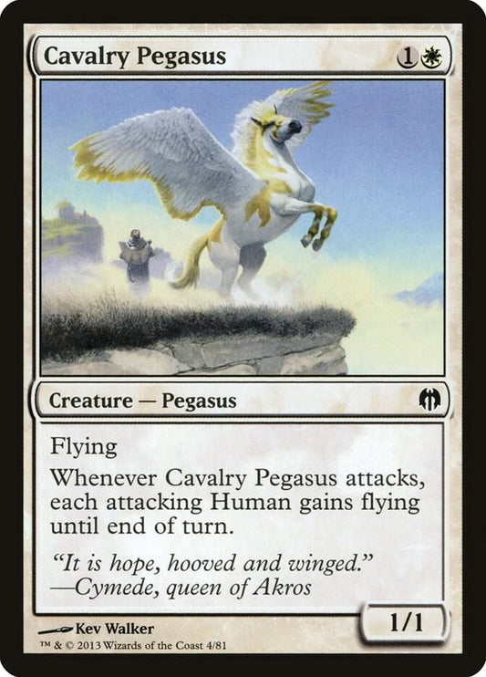 Cavalry Pegasus [Duel Decks: Heroes vs. Monsters] 4