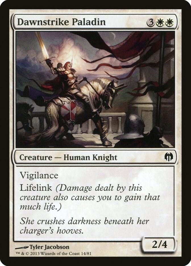 Dawnstrike Paladin [Duel Decks: Heroes vs. Monsters] 14