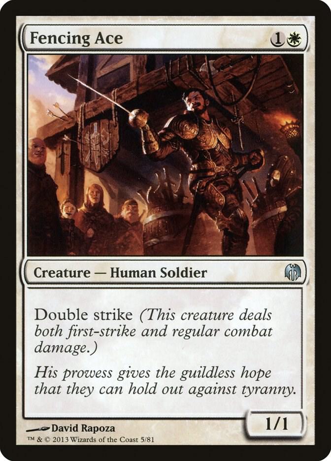 Fencing Ace [Duel Decks: Heroes vs. Monsters] 5