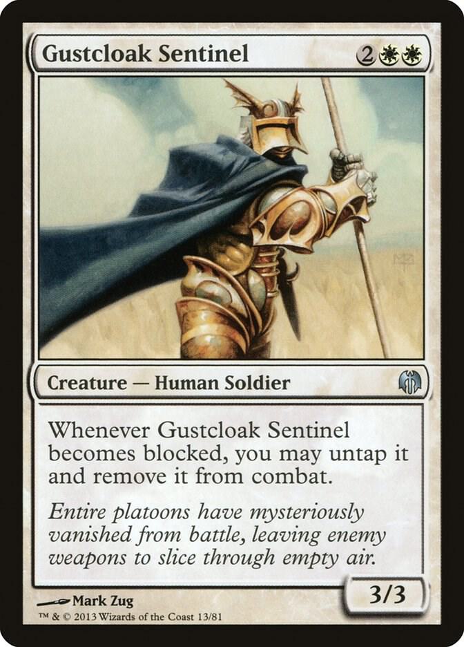 Gustcloak Sentinel [Duel Decks: Heroes vs. Monsters] 13