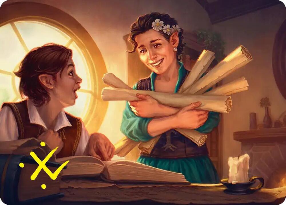 Belladonna Took Art Card (Gold-Stamped Signature) [Art Series: The Hobbit] 2