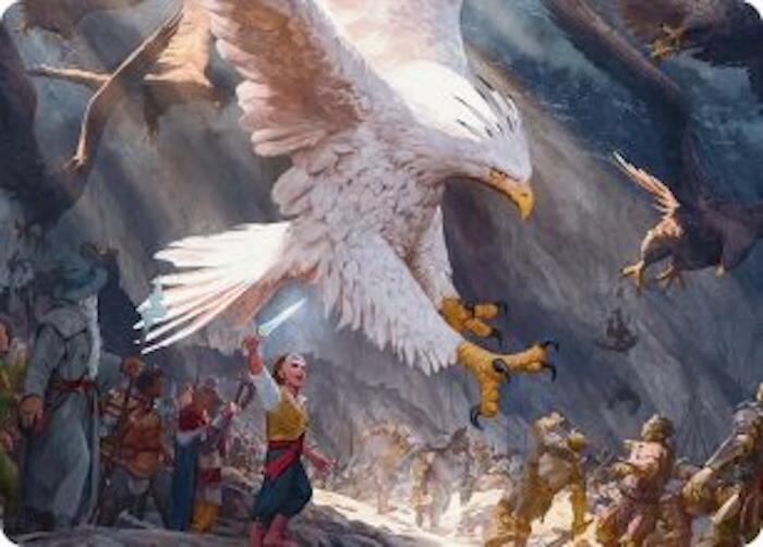 The Eagles Are Coming! Art Card [Art Series: The Hobbit] 3