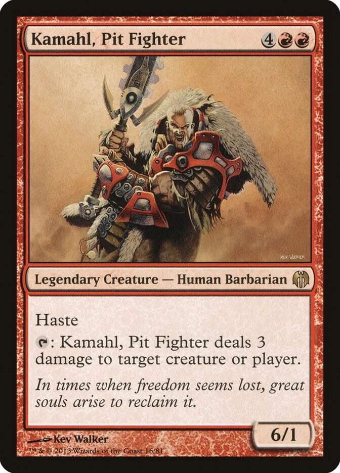 Kamahl, Pit Fighter [Duel Decks: Heroes vs. Monsters] 16