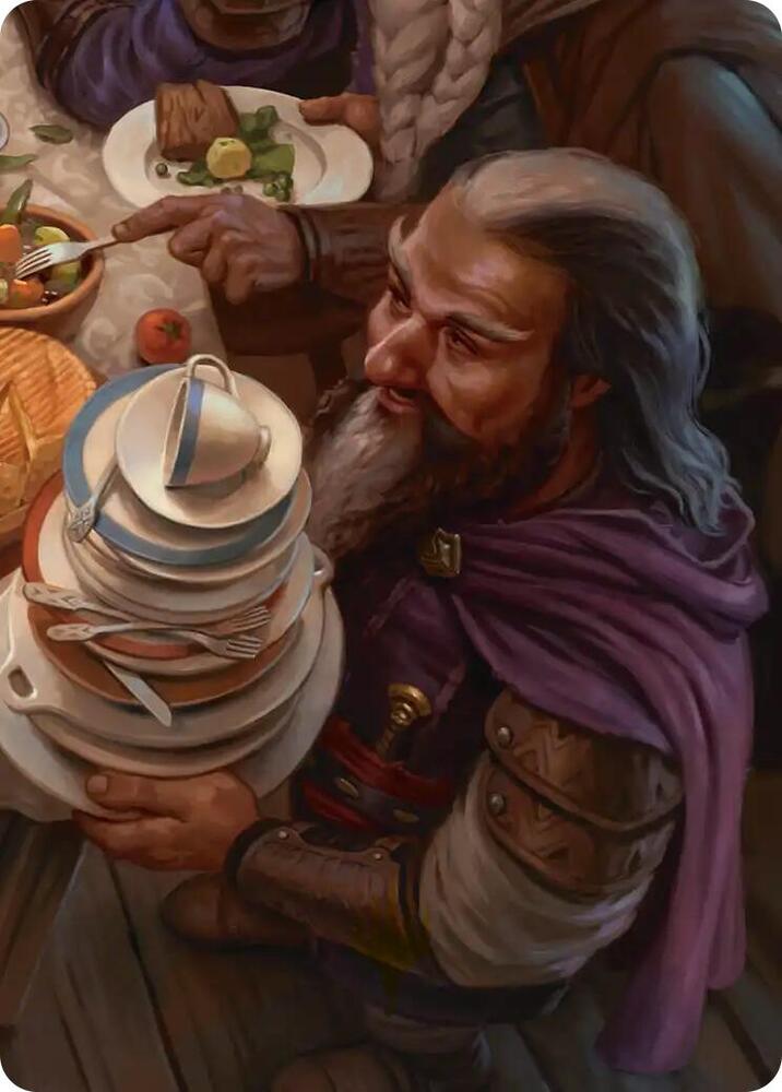 Ori, Plate Stacker Art Card (6/12) [Art Series: The Hobbit] 6
