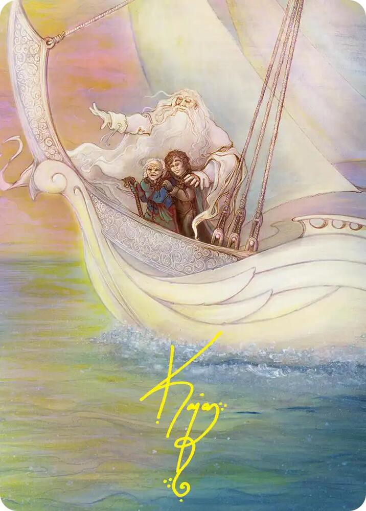 Dawn of a New Age Art Card (Gold-Stamped Signature) [Art Series: The Hobbit] 26