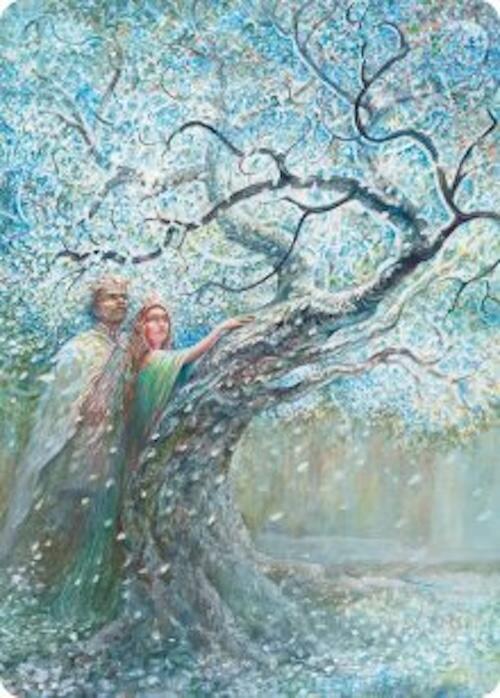 Flowering of the White Tree Art Card [Art Series: The Hobbit] 27