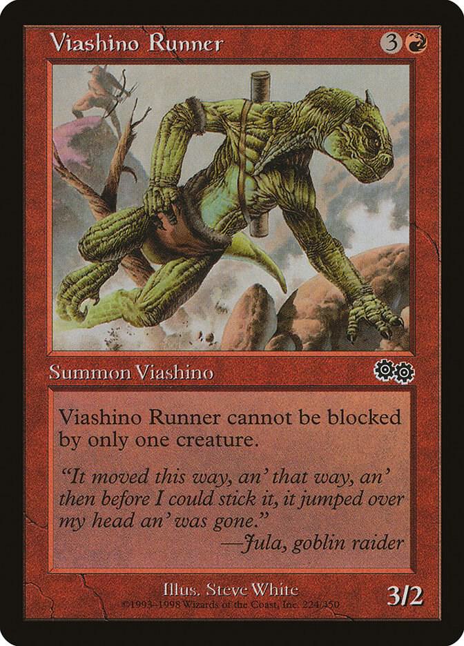 Viashino Runner [Urza's Saga] 224