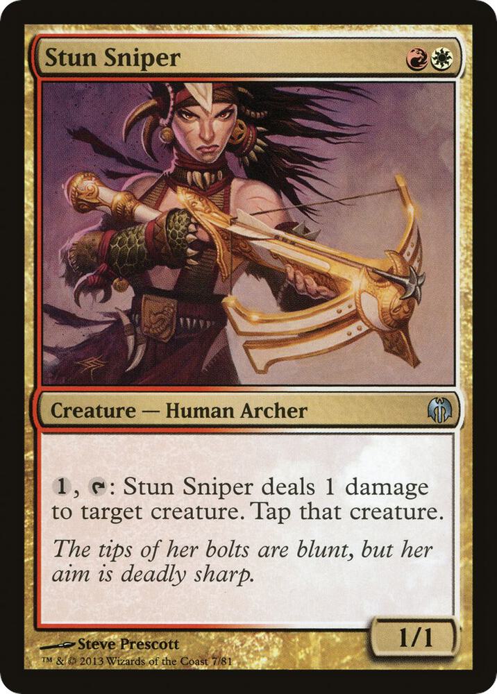 Stun Sniper [Duel Decks: Heroes vs. Monsters] 7