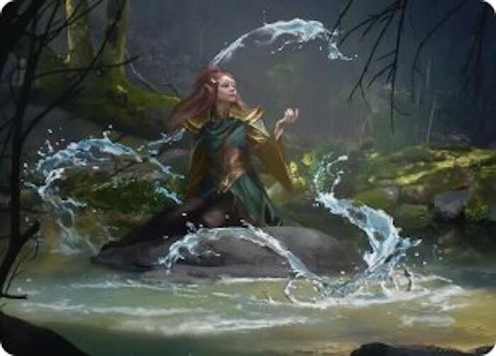 Mirkwood Meditator Art Card [Art Series: The Hobbit] 10