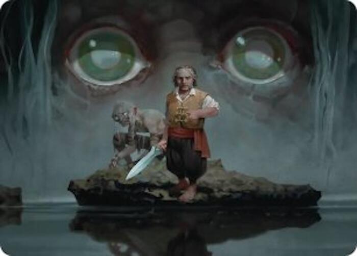 Riddles in the Dark Art Card [Art Series: The Hobbit] 12