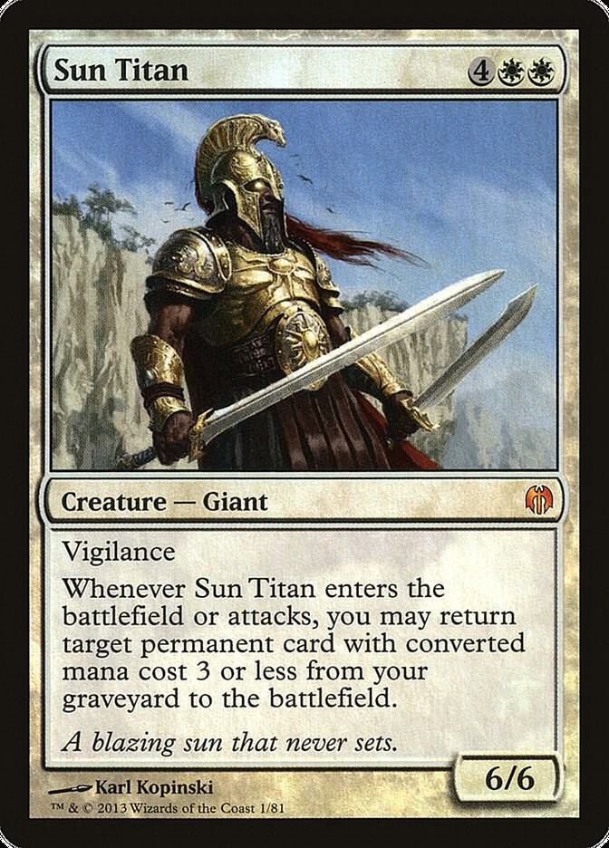 Sun Titan [Duel Decks: Heroes vs. Monsters] 1