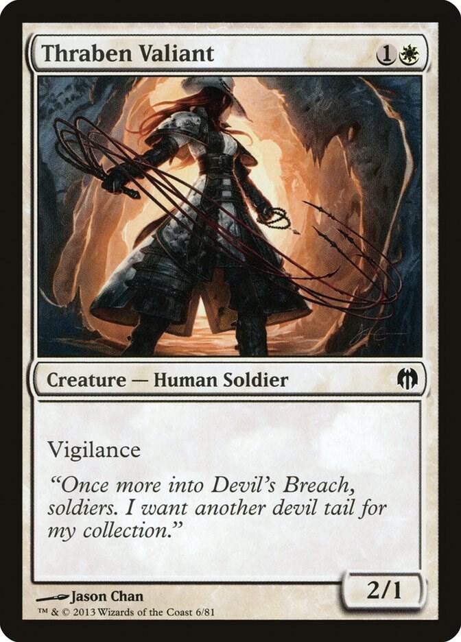 Thraben Valiant [Duel Decks: Heroes vs. Monsters] 6