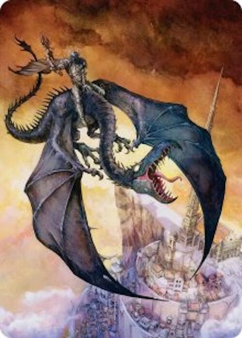 Witch-king, Bringer of Ruin Art Card [Art Series: The Hobbit] 32