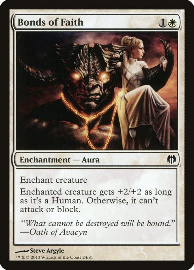 Bonds of Faith [Duel Decks: Heroes vs. Monsters] 24
