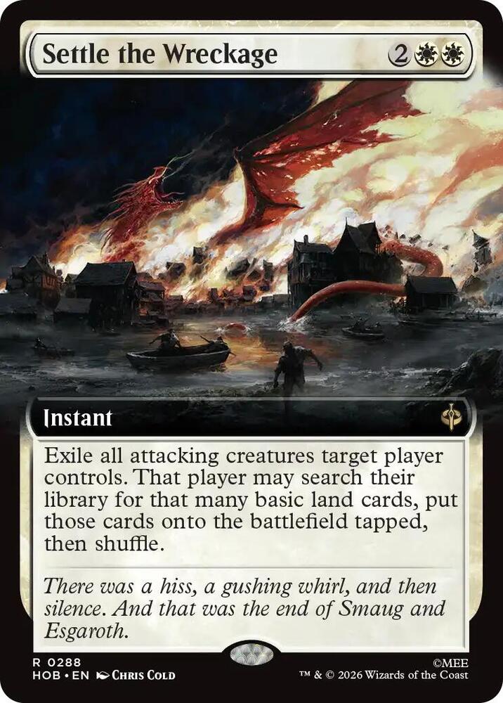 Settle the Wreckage (Extended Art) [The Hobbit] 288