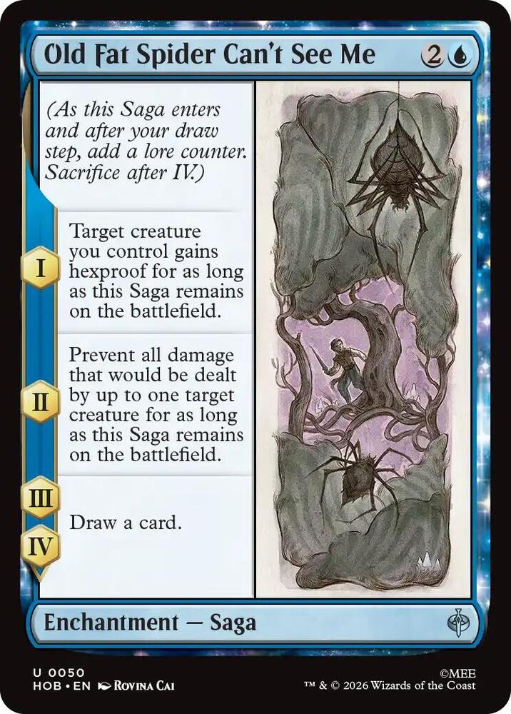 Old Fat Spider Can't See Me [The Hobbit] 50