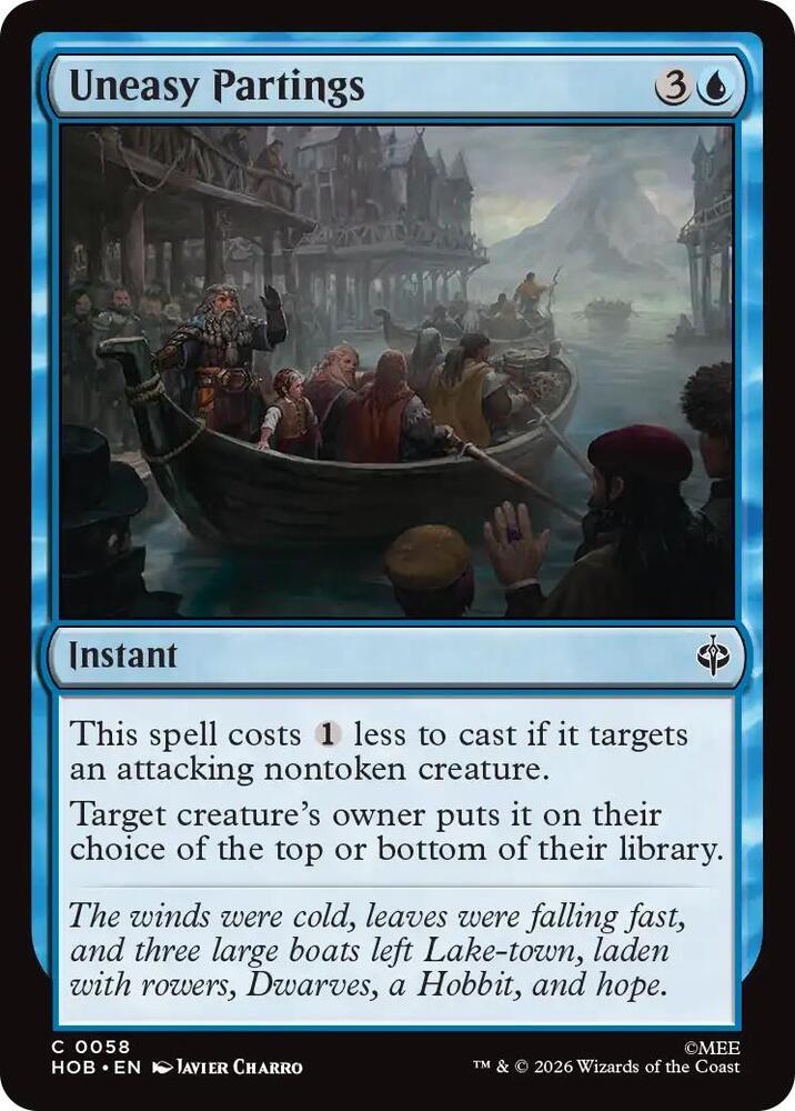 Uneasy Partings [The Hobbit] 58