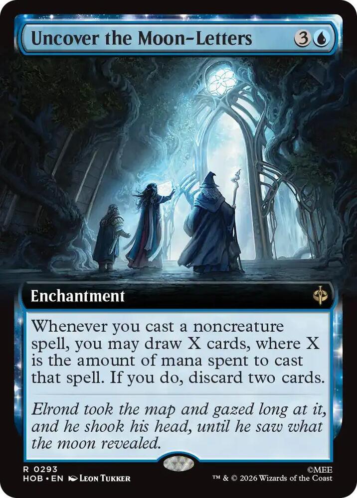 Uncover the Moon-Letters (Extended Art) [The Hobbit] 293