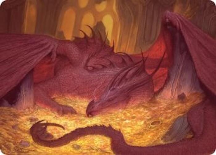 Smaug the Magnificent Art Card [Art Series: The Hobbit] 43