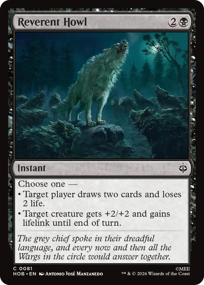Reverent Howl [The Hobbit] 81
