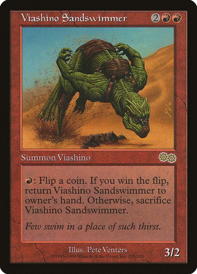 Viashino Sandswimmer [Urza's Saga] 225