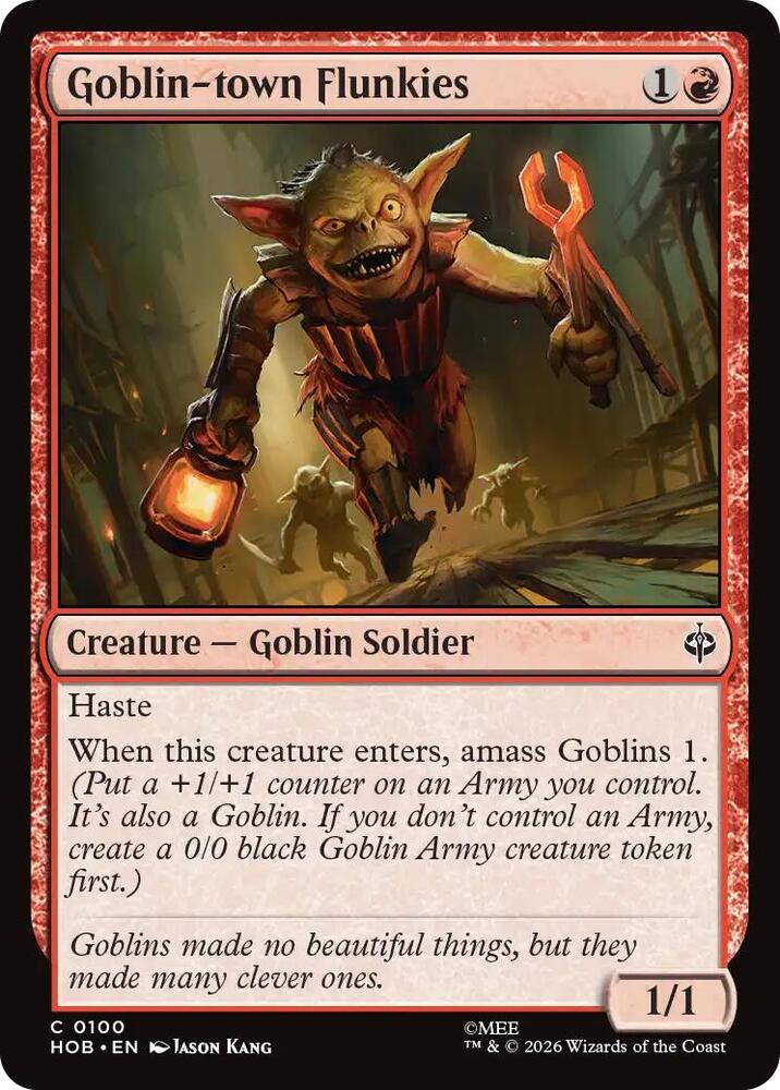Goblin-town Flunkies [The Hobbit] 100