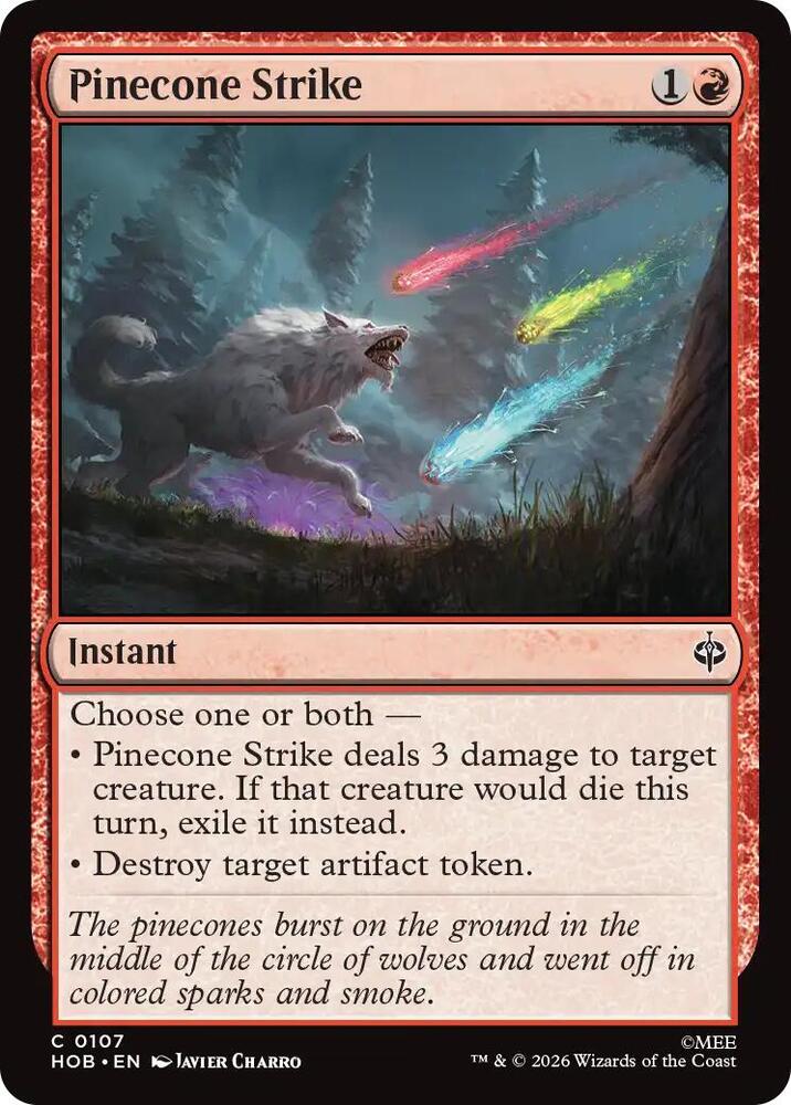 Pinecone Strike [The Hobbit] 107