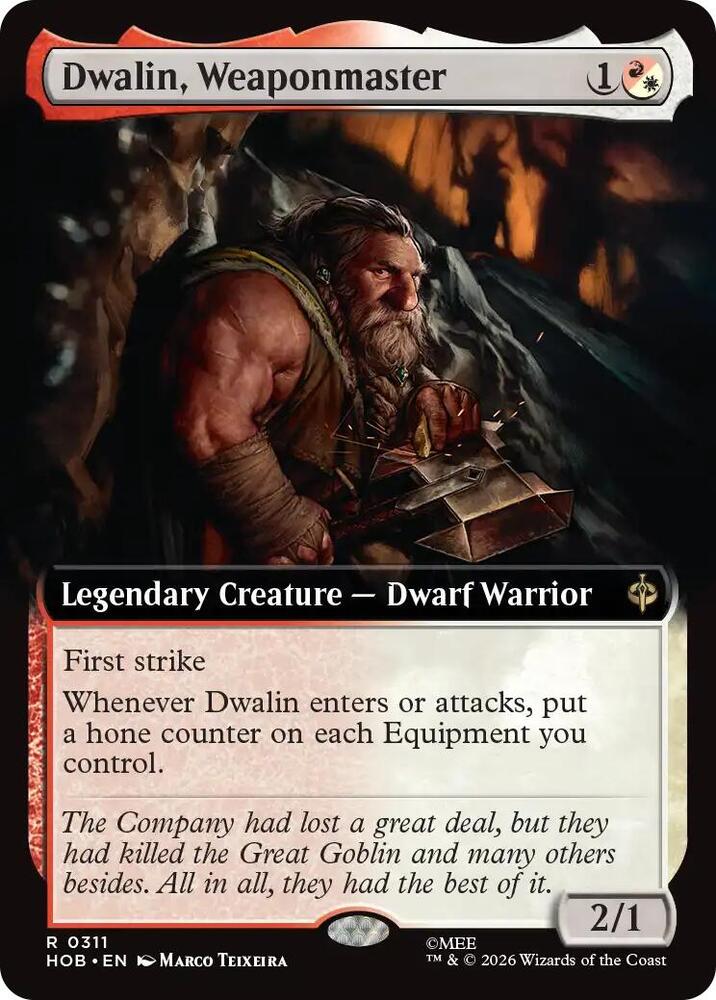 Dwalin, Weaponmaster (Extended Art) [The Hobbit] 311