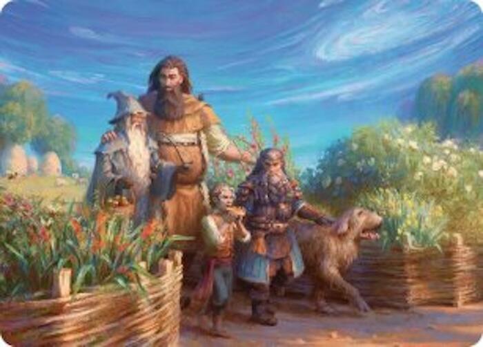 Beorn's Hospitality Art Card [Art Series: The Hobbit] 20