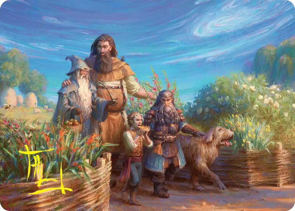 Beorn's Hospitality Art Card (Gold-Stamped Signature) [Art Series: The Hobbit] 20