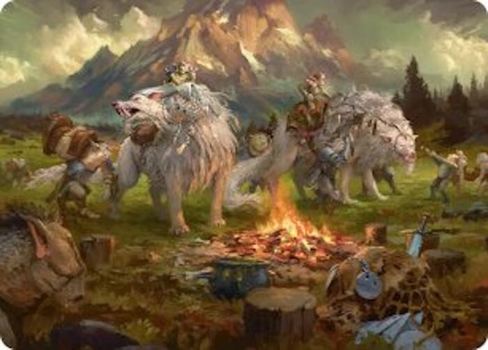 Mount Gundabad Mobilizes Art Card [Art Series: The Hobbit] 54