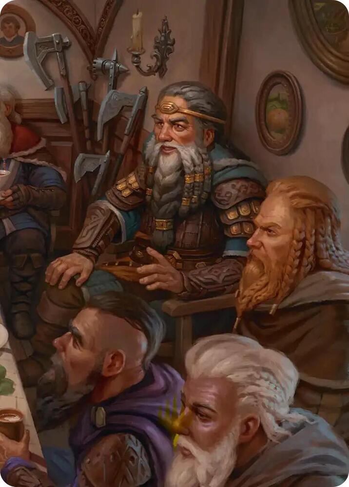 Thorin, King of Durin's Folk Art Card (3/12) [Art Series: The Hobbit] 3