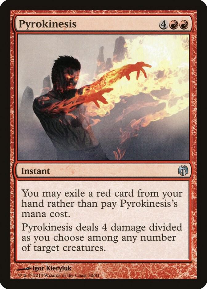 Pyrokinesis [Duel Decks: Heroes vs. Monsters] 32