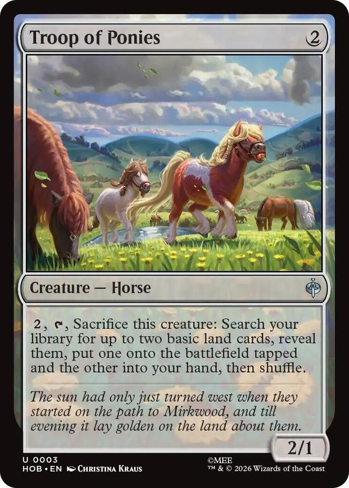 Troop of Ponies [The Hobbit] 3