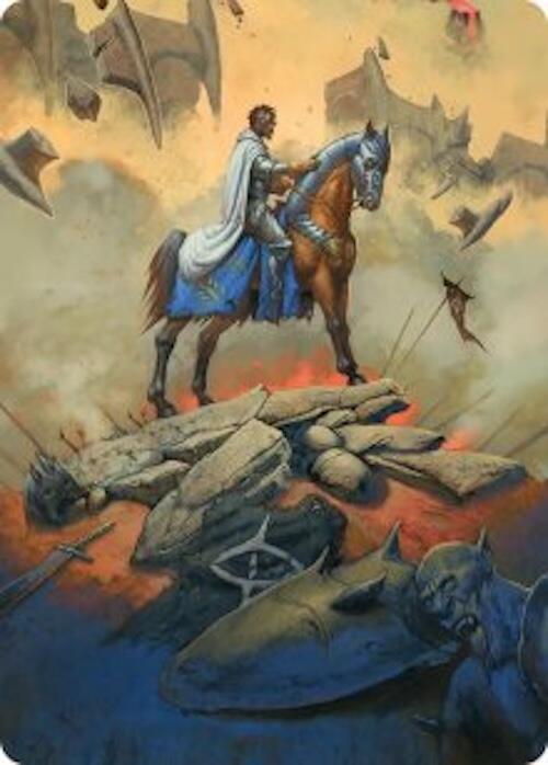 Aragorn, the Uniter Art Card [Art Series: The Hobbit] 34