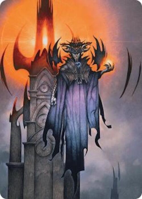 Sauron, the Lidless Eye Art Card [Art Series: The Hobbit] 36