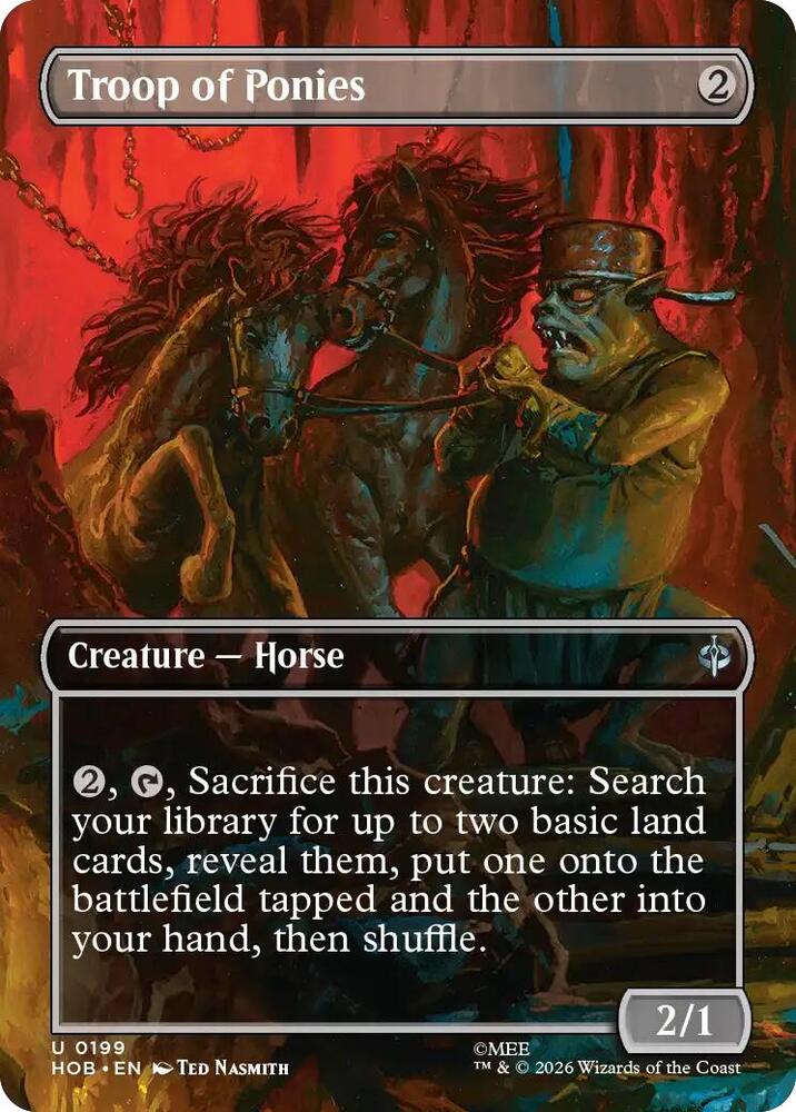 Troop of Ponies (Borderless) [The Hobbit] 199