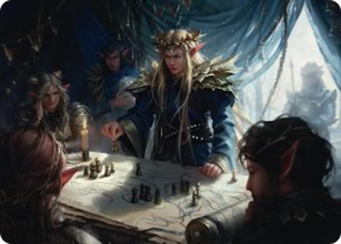 Thranduil the Strategist Art Card [Art Series: The Hobbit] 49