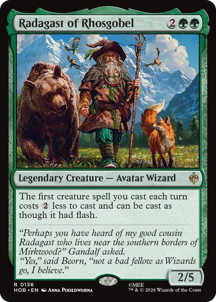 Radagast of Rhosgobel [The Hobbit] 136