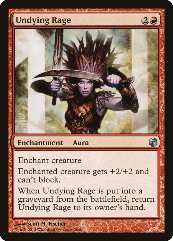 Undying Rage [Duel Decks: Heroes vs. Monsters] 26
