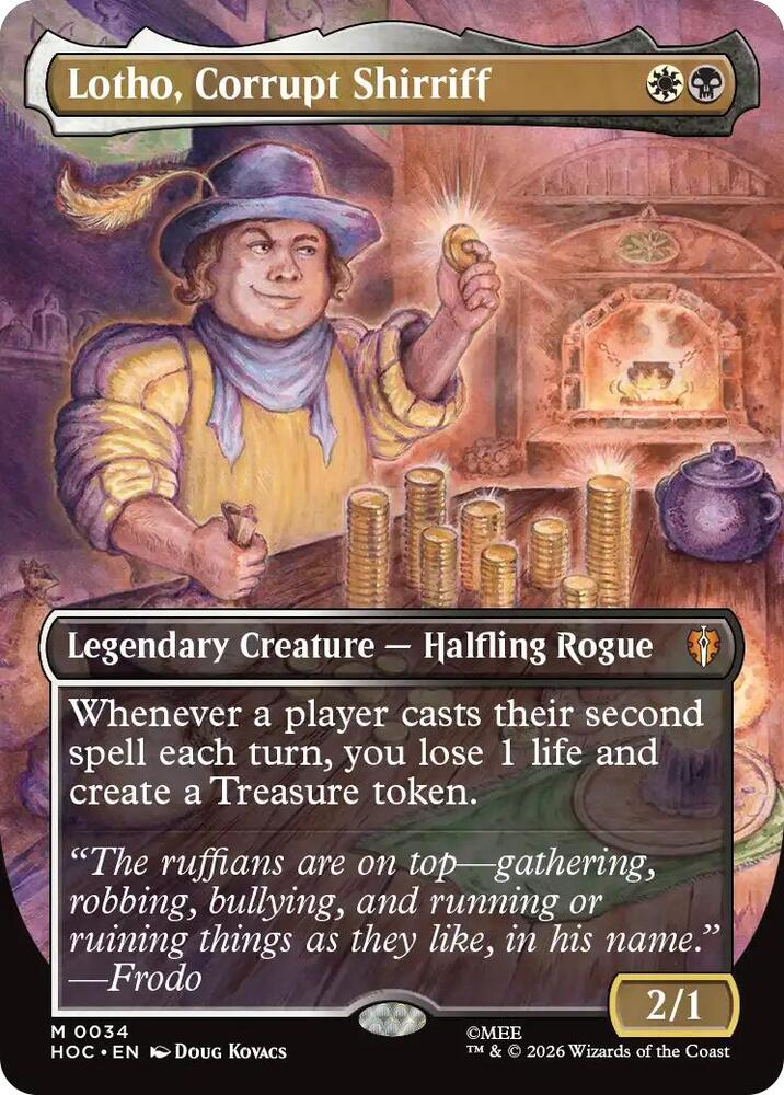 Lotho, Corrupt Shirriff (Borderless) [The Hobbit: Eternal-Legal] 34