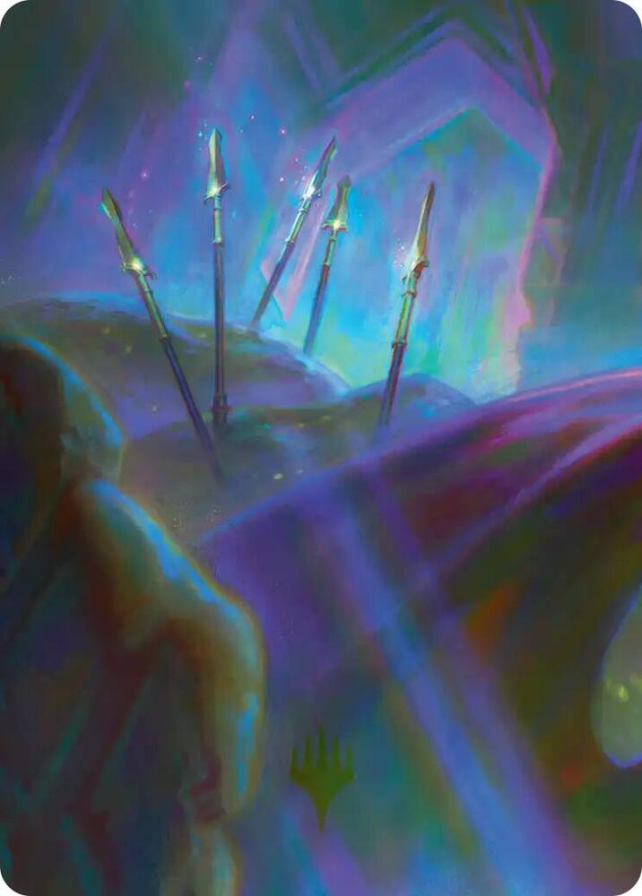 Long-Lost Lances Art Card (7/12) [Art Series: The Hobbit] 7