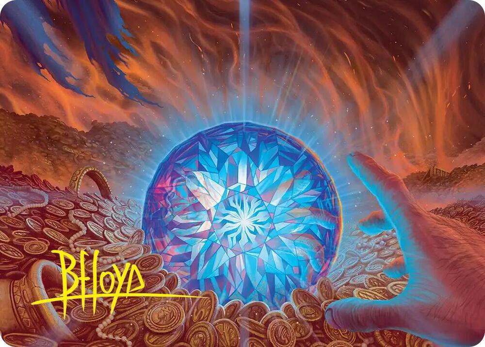 The Arkenstone Art Card (Gold-Stamped Signature) [Art Series: The Hobbit] 44