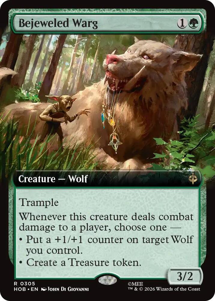 Bejeweled Warg (Extended Art) [The Hobbit] 305